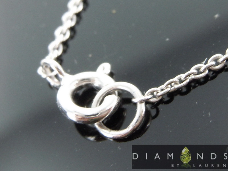 rose cut diamond necklace