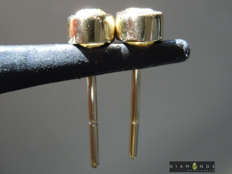 canary diamond earrings
