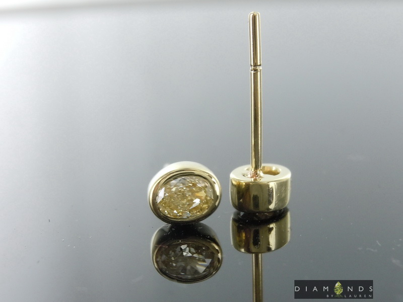 canary diamond earrings