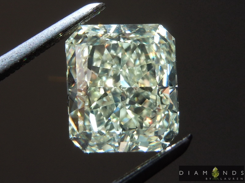 2.63ct U-V VS2 Radiant Diamond R8743