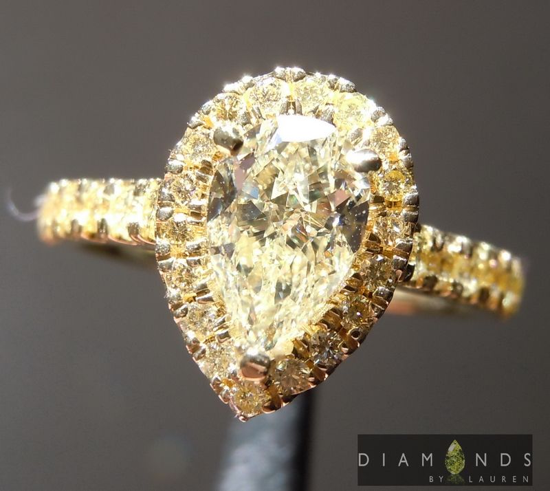 canary diamond ring