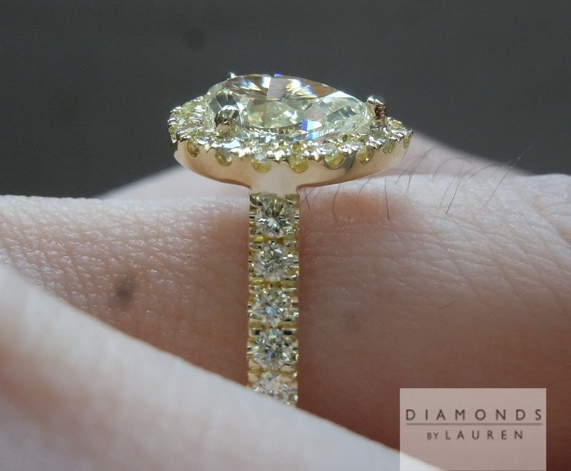 yellow diamond ring