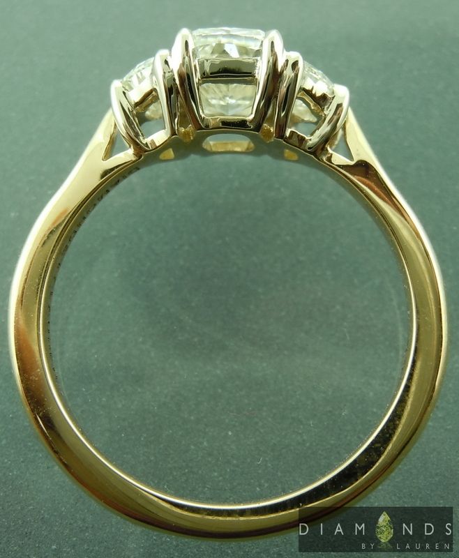 near colorless diamond ring