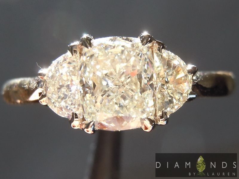 near colorless diamond ring