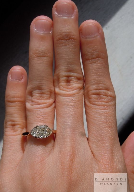 ivory diamond ring