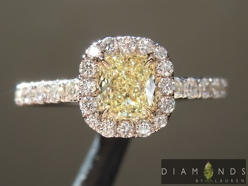 yellow diamond ring