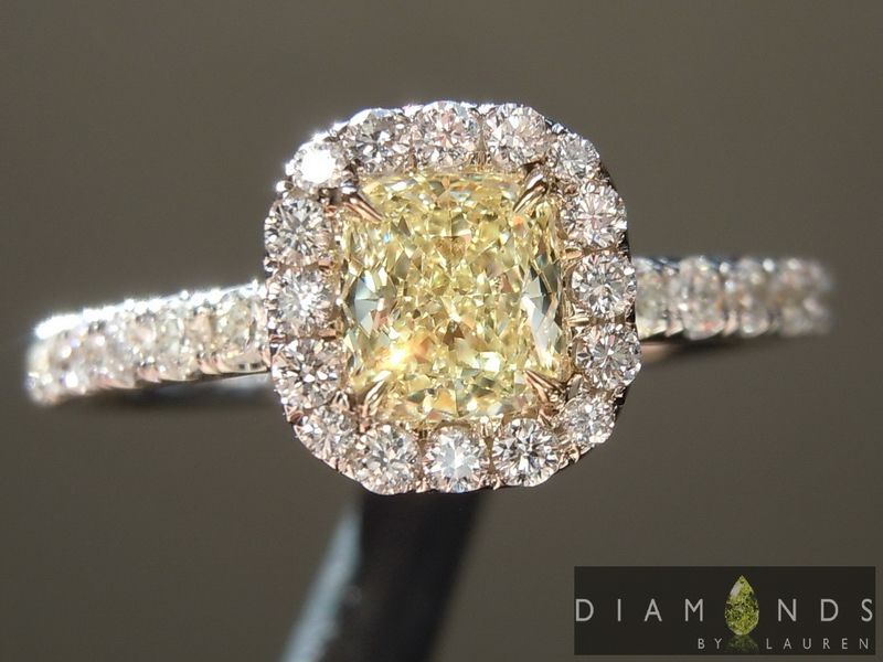 yellow diamond ring