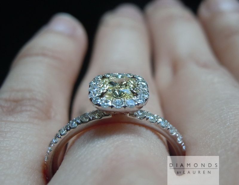 yellow diamond ring