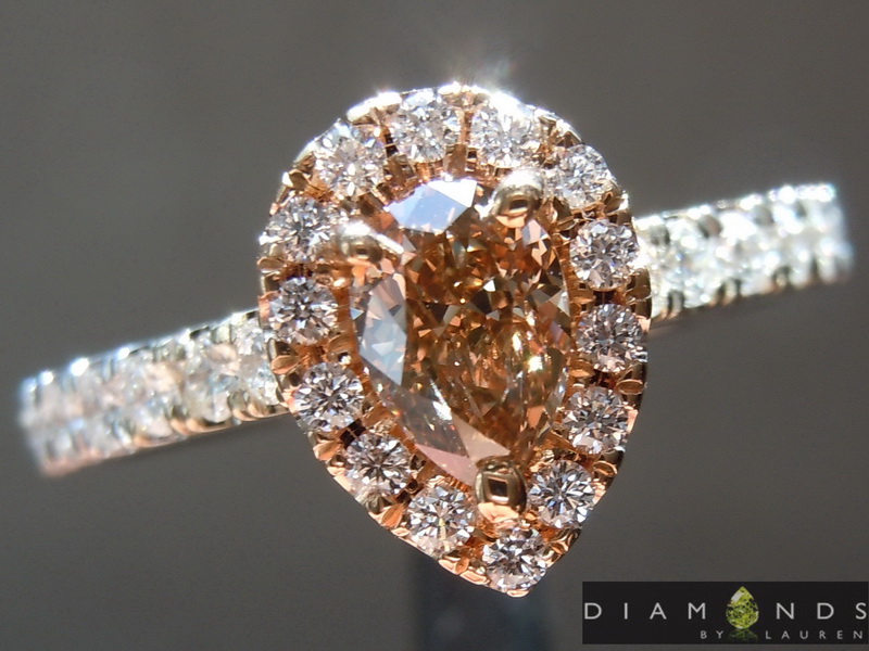 natural yellow diamond ring