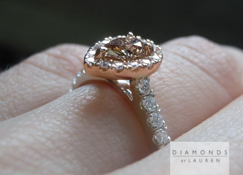 natural yellow diamond ring