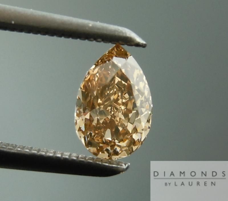 natural yellow diamond ring