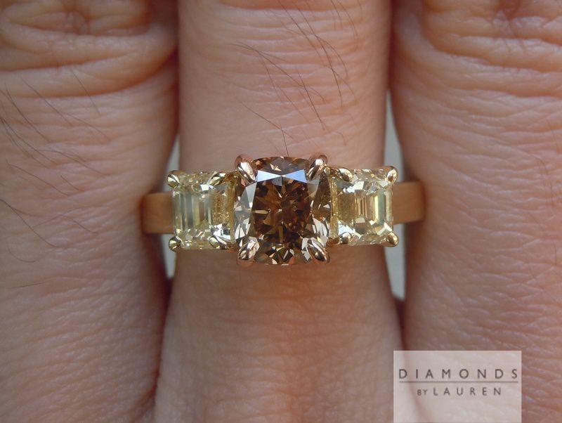 chocolate diamond ring