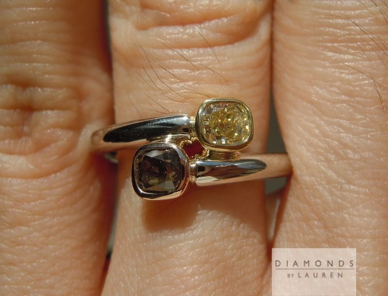 chocolate diamond ring