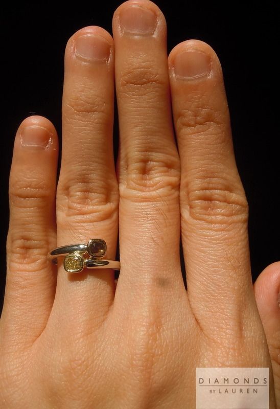 yellow diamond ring