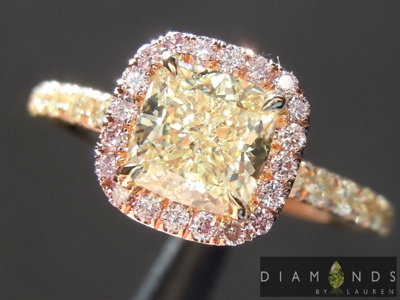 yellow diamond ring