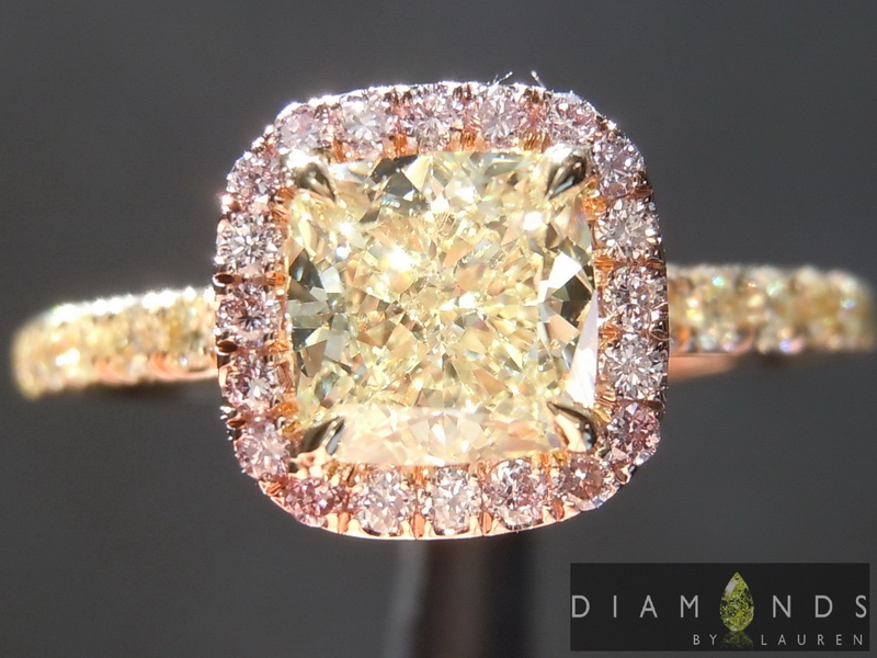 yellow diamond ring