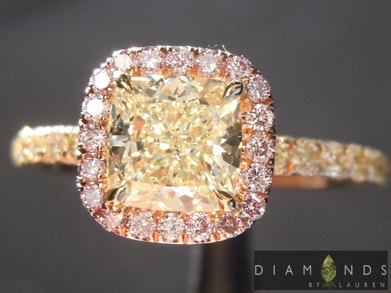 yellow diamond ring