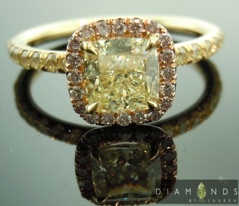 canary diamond ring
