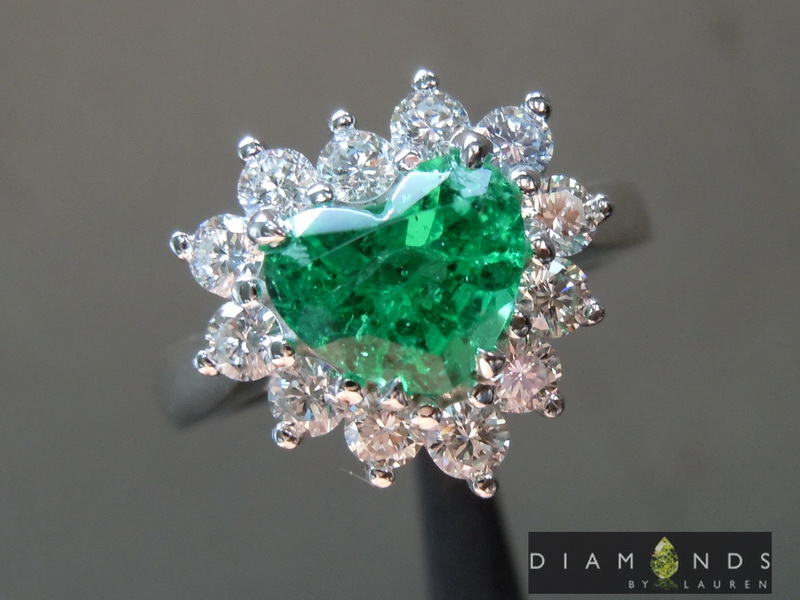 diamond emerald ring
