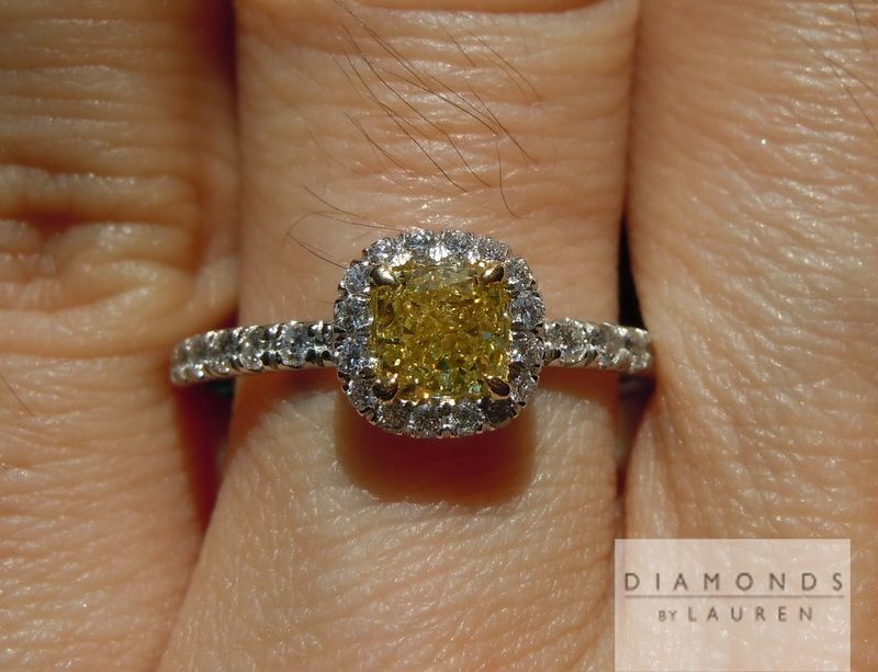 yellow diamond ring