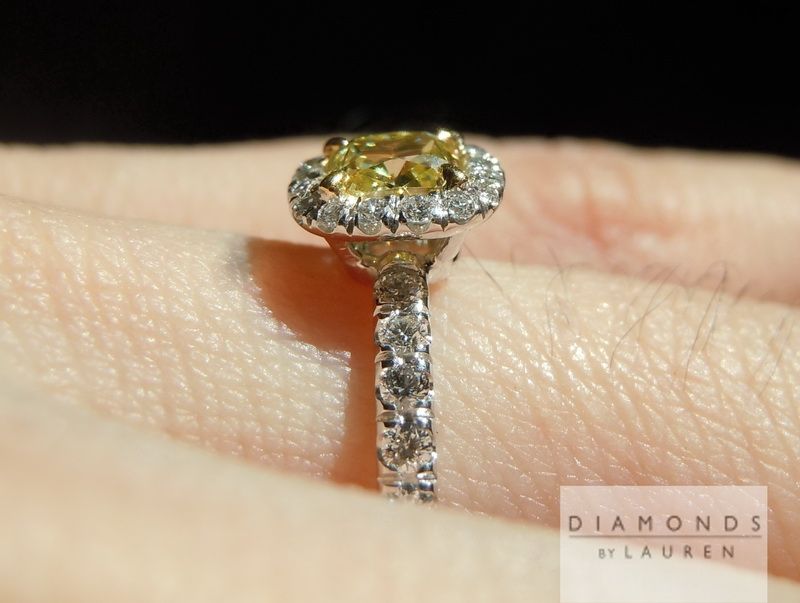 yellow diamond ring
