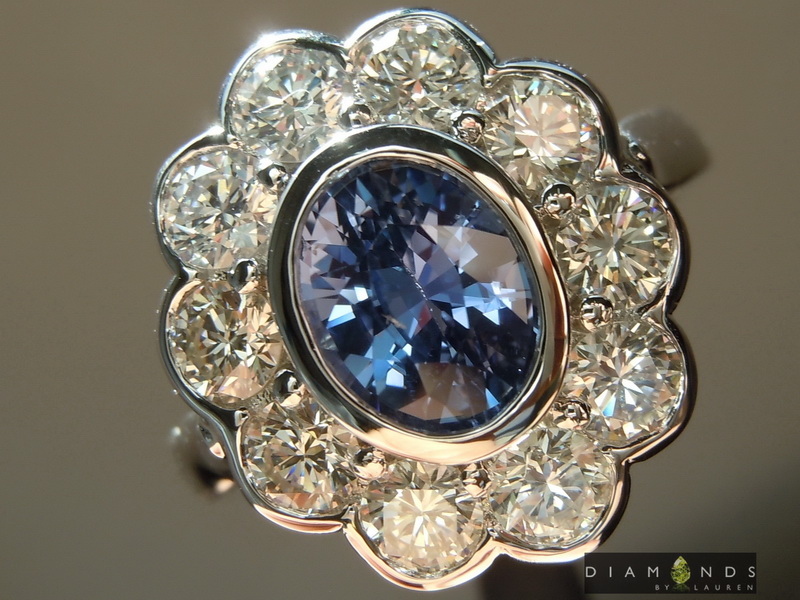 blue sapphire ring