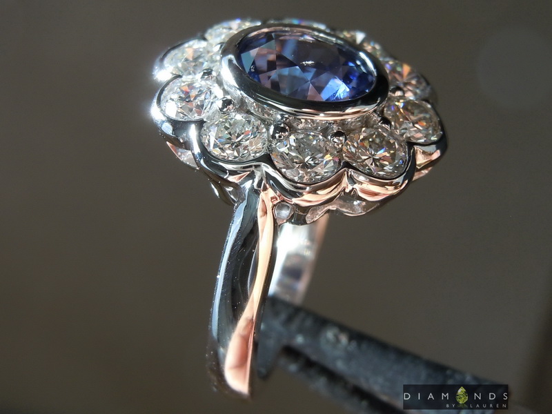 unheated sapphire ring