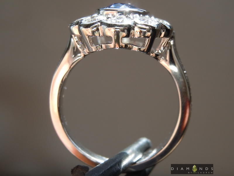 blue sapphire ring