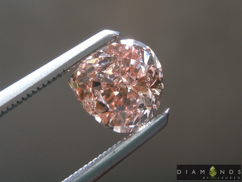 1.01ct Pink I1 Heart Shape Diamond R8771
