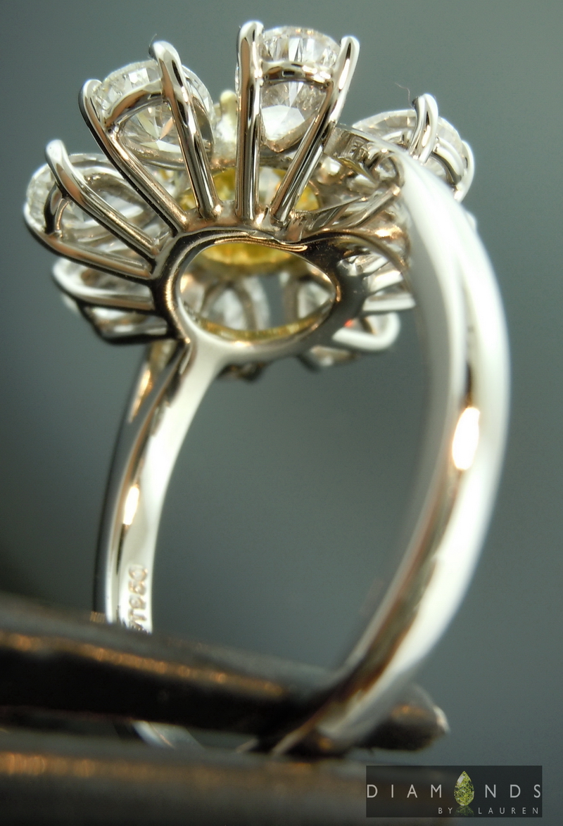 yellow diamond ring