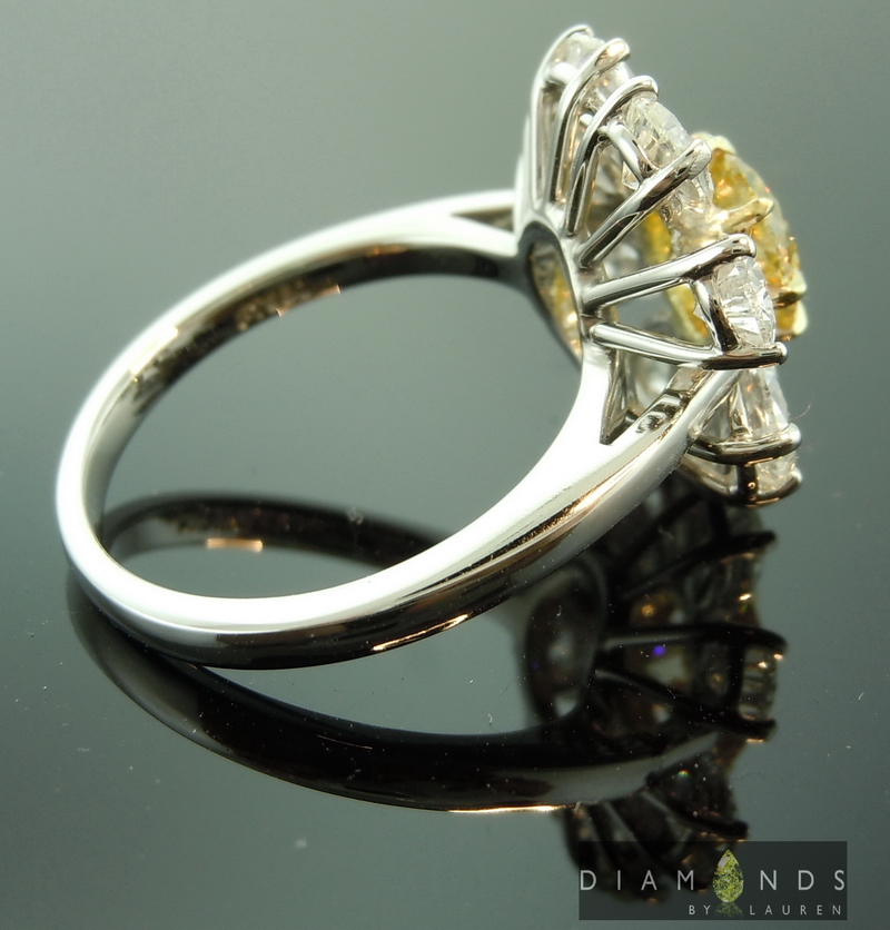 yellow diamond ring