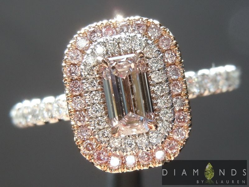 gia pink diamond ring