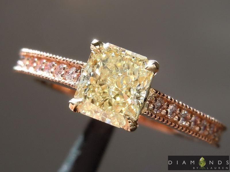 yellow diamond ring