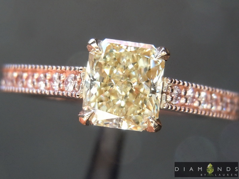 yellow diamond ring