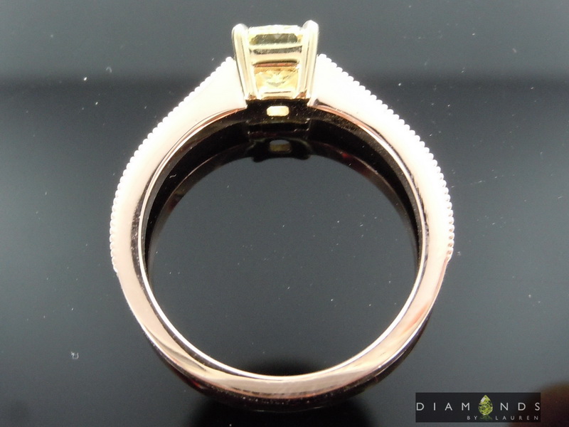 canary diamond ring