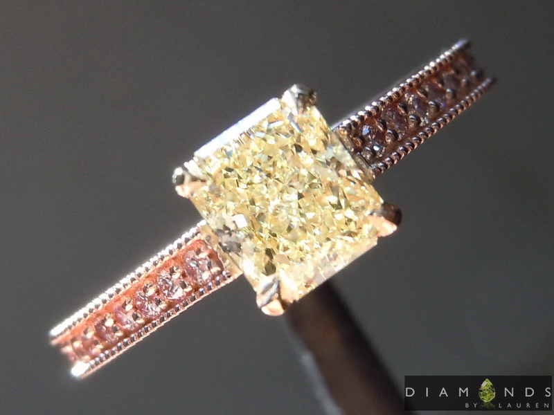 yellow diamond ring