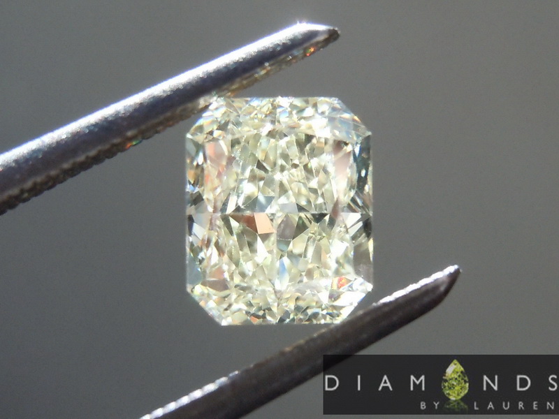 1.32ct W-X VS1 Radiant Cut Diamond R8864