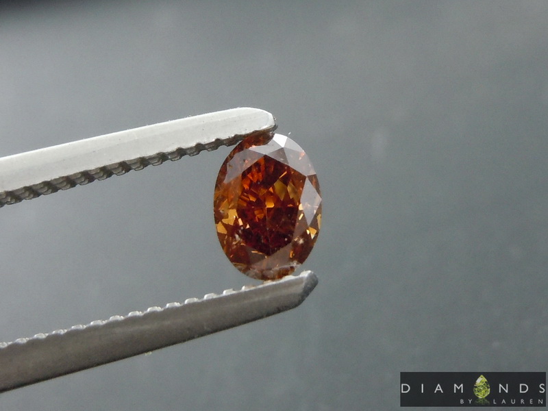 fancy diamond parcel