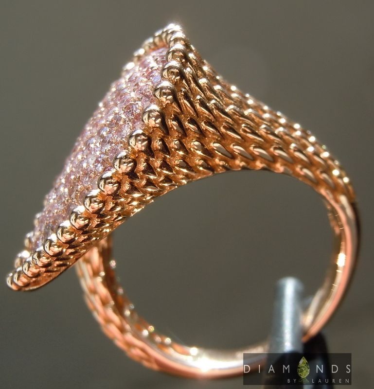 pink diamond ring
