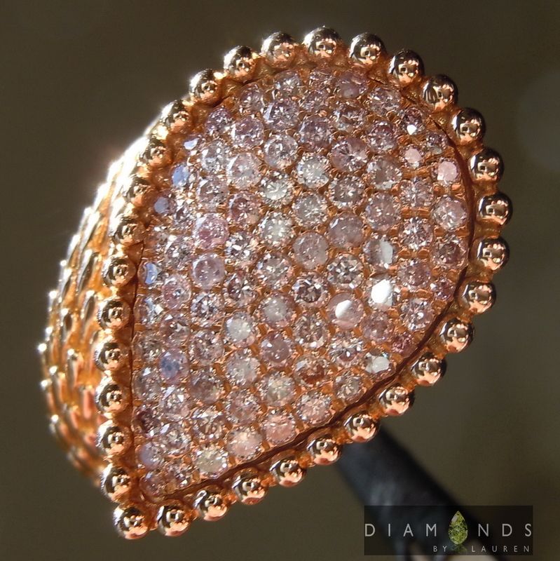pink diamond ring