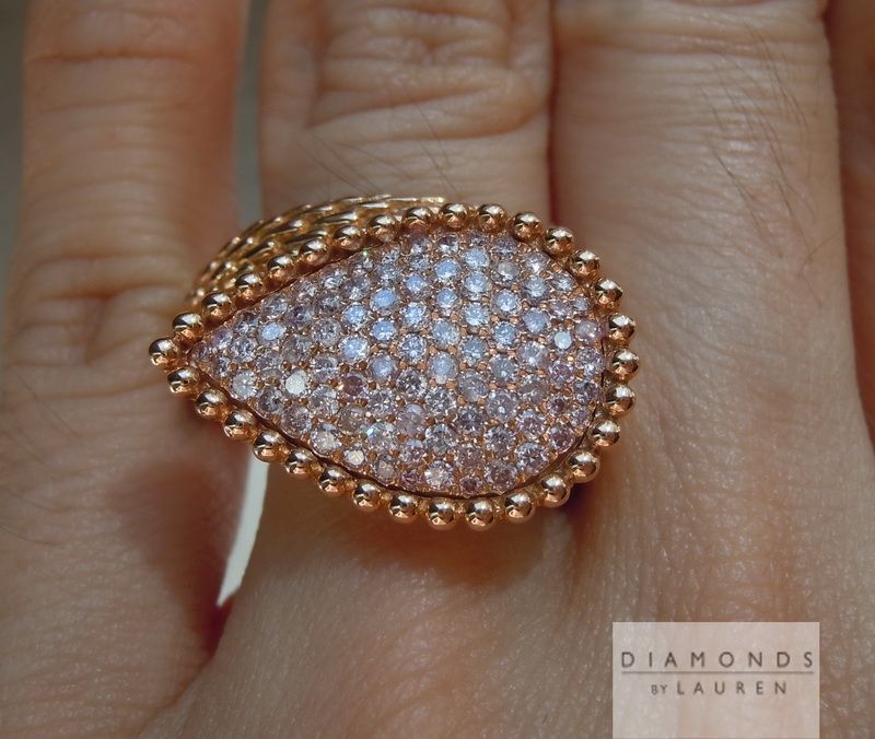 pink diamond ring