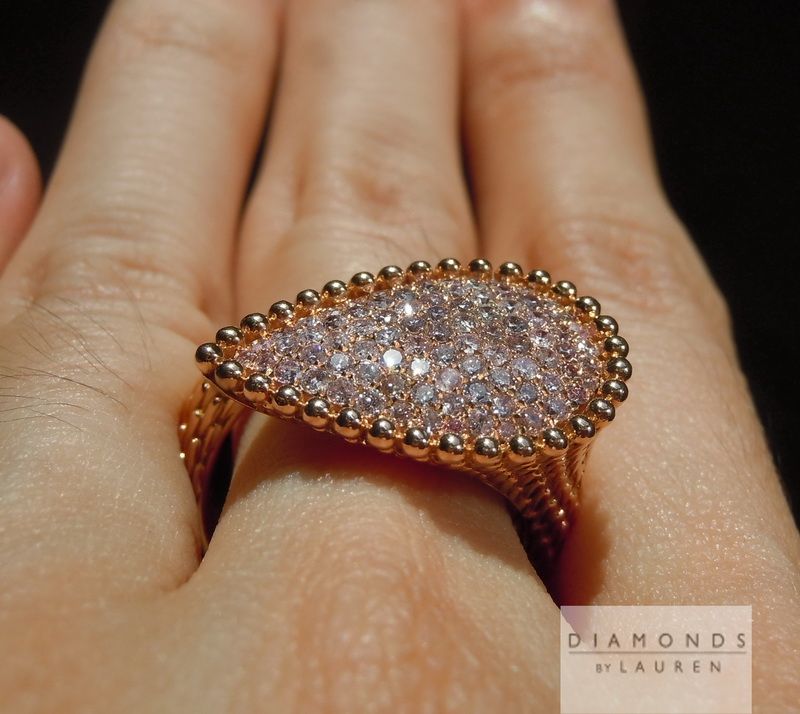 pink diamond ring