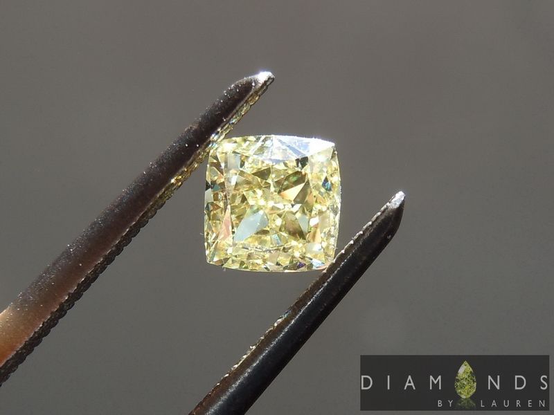 canary diamond ring