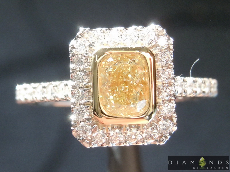 yellow diamond ring