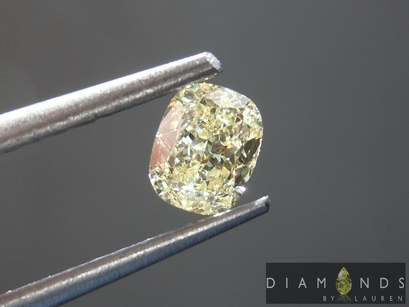 canary diamond ring