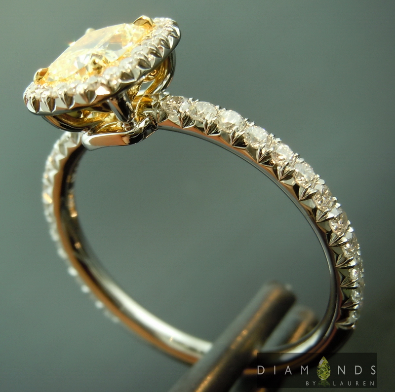 yellow diamond ring
