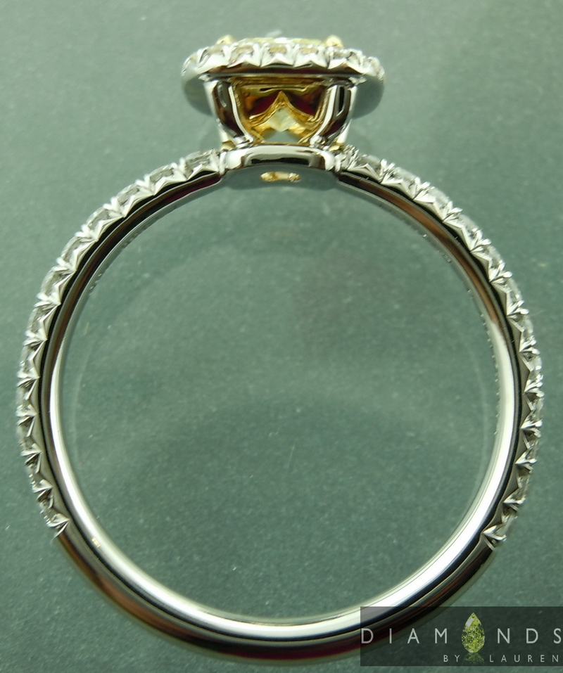 yellow diamond ring