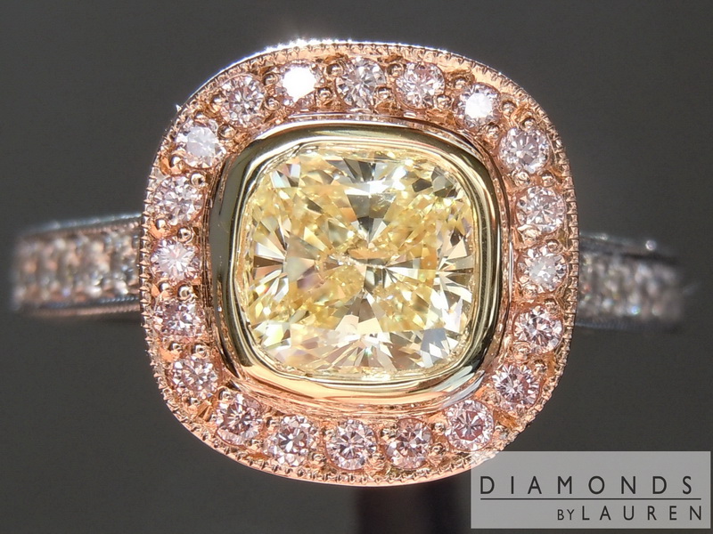 natural yellow diamond