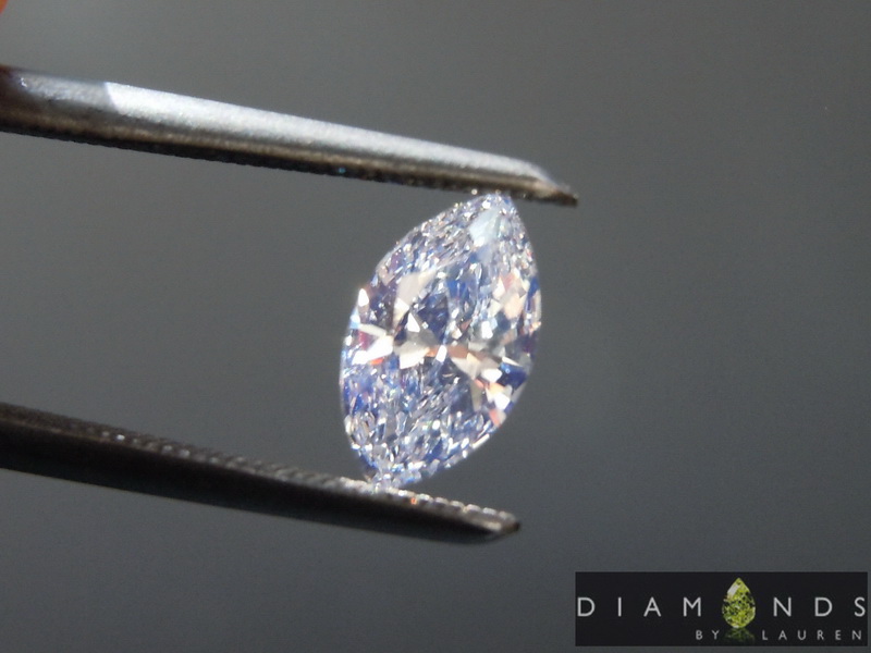 completely colorless diamond