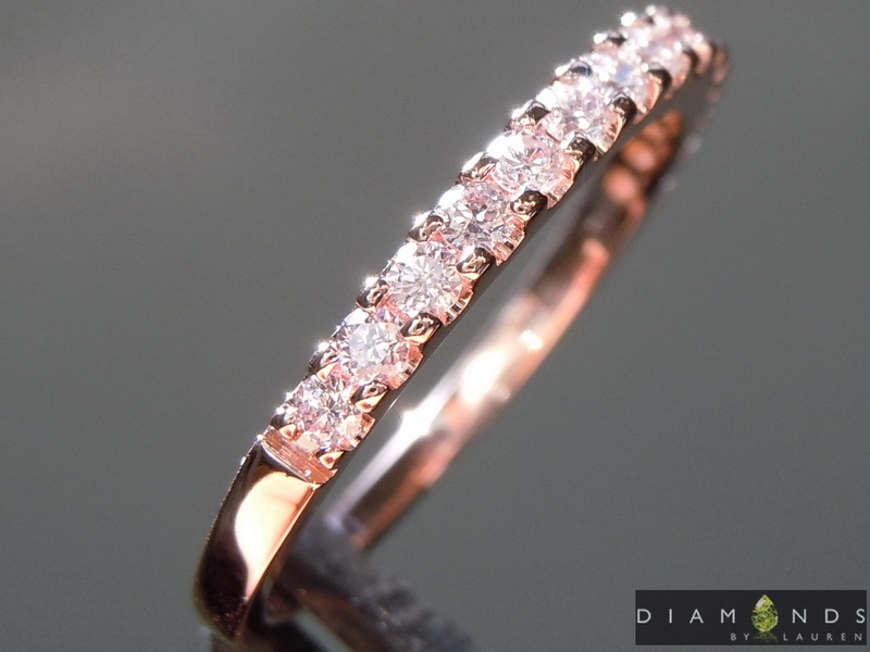 natural pink diamond ring